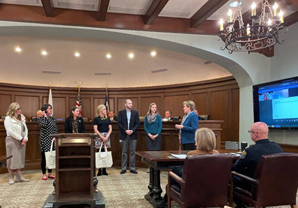Town of HP Honors HPISD Librarians