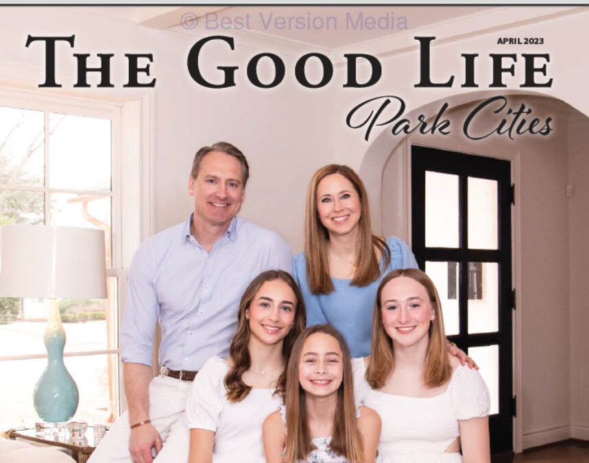 Our Featureed Park Cities Family For April:  The Rhodes Crew!